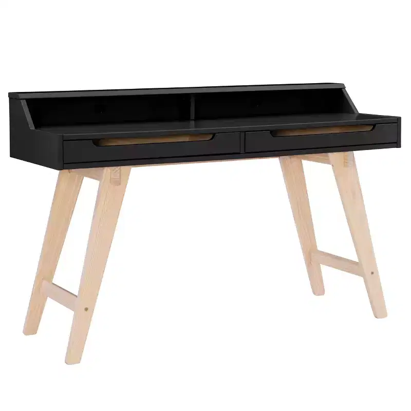 Sloan Modern 2 Drawer Desk - Linon