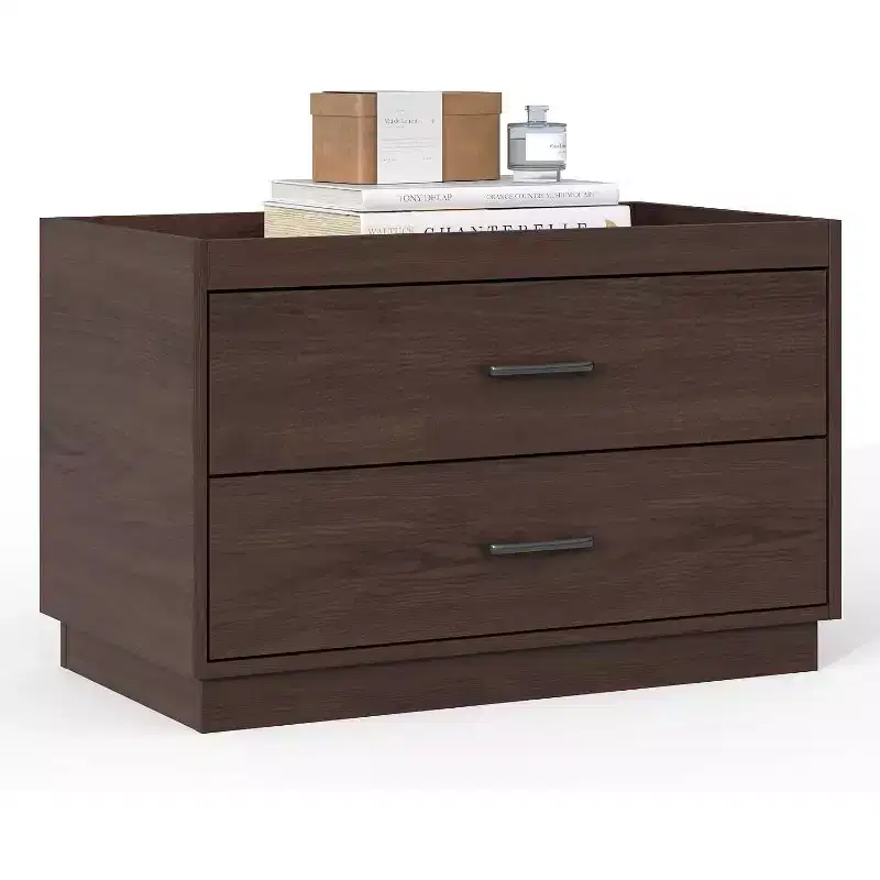 Stackable Storage Drawers, 28 Wide Storage Bins with 2 Drawers for Closet Organizers