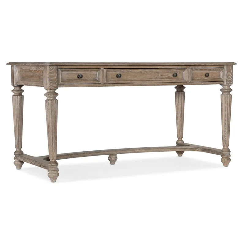 5981-10458 60 Oak Veneer 3 Drawer