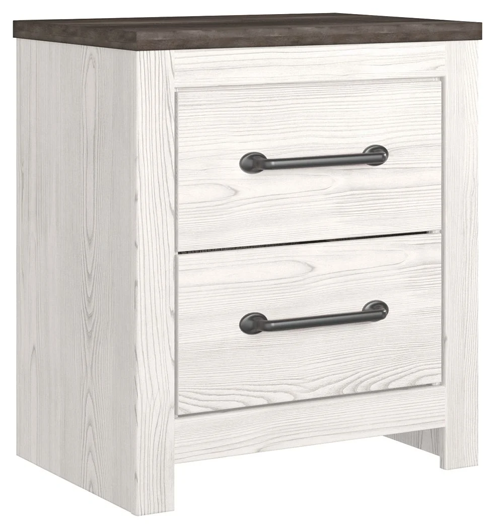 Two Nightstand S d White / Gray additional Dimensions interior (2): 0 Product Features Made of engineered wood