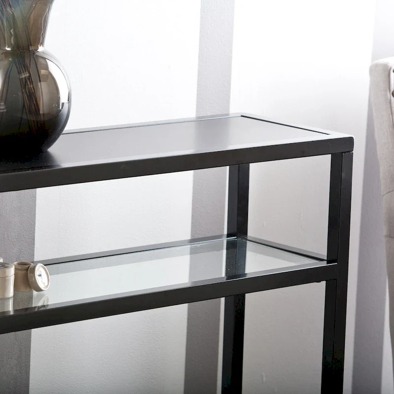 Modern 50 Long Console Table with Shelf