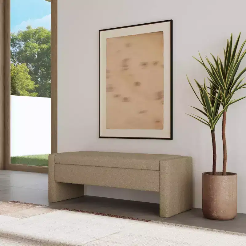 HomePop Copenhagen Modern Storage Bench