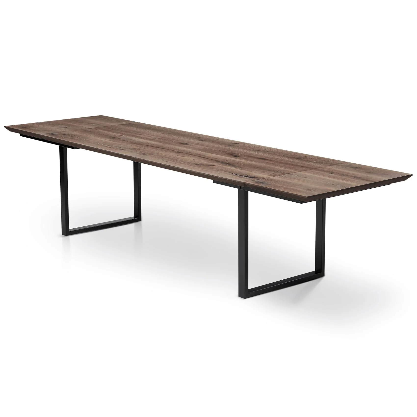 Walnut Dining Table in Chocolate - Handcrafted from solid wood - this exquisite dark walnut dining table is a stunning addition
