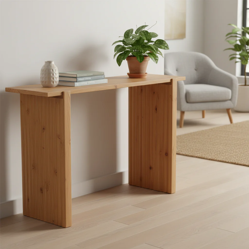 Console Table - 59 W x 15 D x 19 H - 47Wx16Dx30H