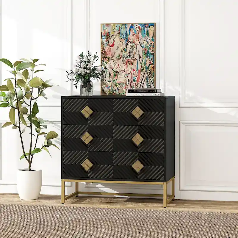 RR 3 Drawer Storage Cabinet
