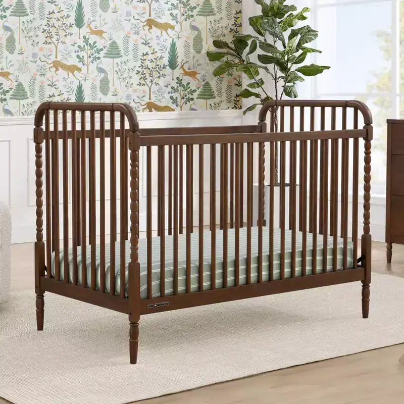 4-in-1 Convertible Crib – Solid Pine, GREENGUARD Gold